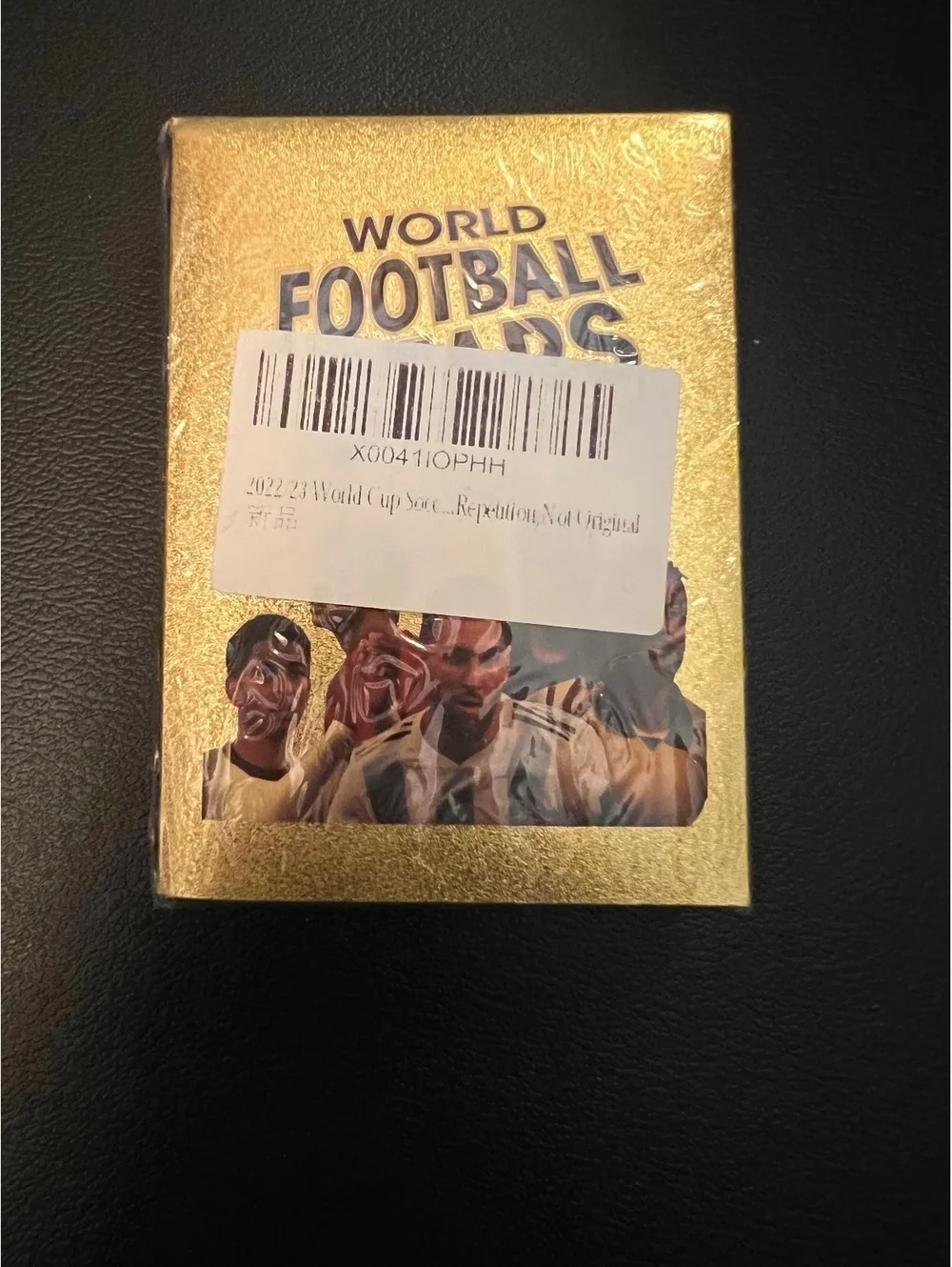 NEW 2022 2023 FIFA World Cup 55 pack soccer stars MESSI ERLING